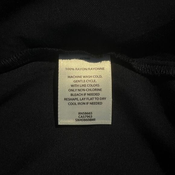 NWT Something Navy Top Bailey Blouse Classic Scandi Minimalist Chic Parisian - Picture 8 of 8